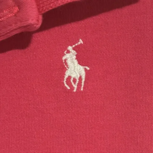 Preloved Ralph Lauren Casual Pink collar dress size 12M - Picture 5 of 10